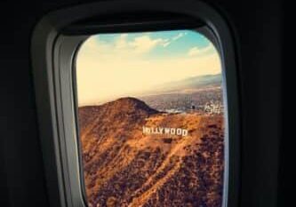 Hollywood genom flyg